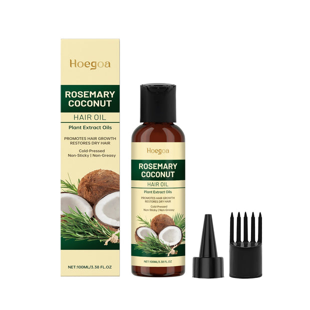 Rosemary Coconut Hair Oil Nourishing Moisturizing Fragrance Care Hair Care